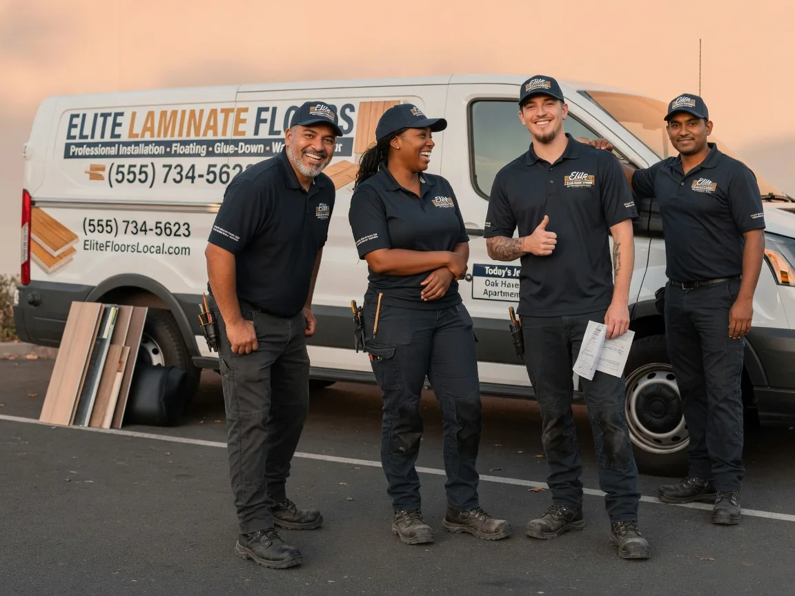 Laminate flooring installation company in Bakersfield, VT